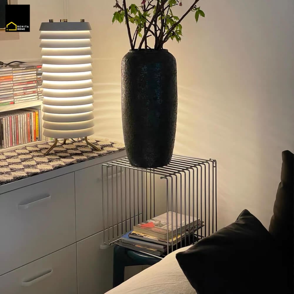 โต๊ะข้าง RENITA HOME รุ่น ADDY ขนาด 35X35X35 ซม. เหล็กอบสี สไตล์โมเดิร์น